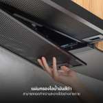 EVE เตาเซรามิค เตาไฟฟ้าเซรามิค 2 หัว แบบฝัง + เครื่องดูดควันแบบฝังรางเลื่อน