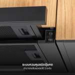 EVE เตาฝังอินดักชั่น 2 หัว + เครื่องดูดควันแบบฝังรางเลื่อน