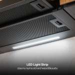 EVE เตาฝังอินดักชั่น 2 หัว + เครื่องดูดควันแบบฝังรางเลื่อน