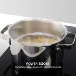 EVE เตาแม่เหล็กไฟฟ้า 4 หัว แบบฝัง + เครื่องดูดควันติดผนัง