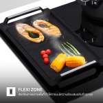 EVE เตาแม่เหล็กไฟฟ้า 4 หัว แบบฝัง + เครื่องดูดควันติดผนัง