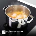 EVE เตาแม่เหล็กไฟฟ้า 4 หัว แบบฝัง + เครื่องดูดควันติดผนัง