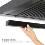 EVE เตาฝังอินดักชั่น 3 หัว + เครื่องดูดควันติดผนัง