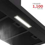 EVE เตาแก๊สฝังกระจก 2 หัว + เครื่องดูดควันติดผนัง