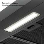 EVE เตาแก๊สฝังกระจก 2 หัว + เครื่องดูดควันติดผนัง