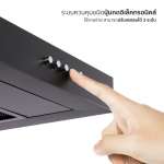 EVE เตาแก๊สฝังกระจก 2 หัว + เครื่องดูดควันติดผนัง