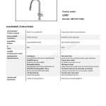 EVE ก๊อกน้ำอ่างล้างจาน ก๊อกน้ำผสม ร้อน-เย็น LIVO