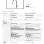 EVE ก๊อกน้ำอ่างล้างจาน ก๊อกน้ำผสม ร้อน-เย็น MODI