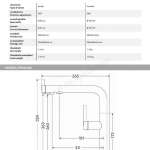 EVE ก๊อกน้ำอ่างล้างจาน ก๊อกน้ำ 3 ทาง ก๊อกน้ำผสมน้ำดื่ม VINA 3