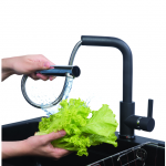 EVE ก๊อกน้ำอ่างล้างจาน ก๊อกซิงค์ล้างจาน ก๊อกน้ำสีดำ LEXI BLACK