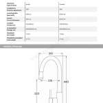 EVE ก๊อกน้ำอ่างล้างจาน ก๊อกซิงค์ล้างจาน ก๊อกน้ำสีดำ AZTAC II BLACK