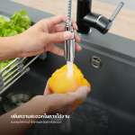 EVE ก๊อกน้ำอ่างล้างจาน ก๊อกซิงค์ล้างจาน ก๊อกน้ำสีดำ AZTAC II BLACK