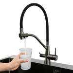 EVE ก๊อกน้ำอ่างล้างจาน ก๊อกน้ำ 3 ทาง ก๊อกน้ำผสมน้ำดื่ม TRIO