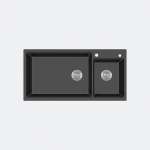 EVE ซิงค์แกรนิต ซิงค์ล้างจานสีดำ 0