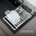 EVE ซิงค์แกรนิต ซิงค์ล้างจานสีดำ