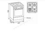 EVE เตาแก๊สพร้อมเตาอบตั้งพื้น