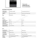 EVE เตาแก๊สพร้อมเตาอบตั้งพื้น