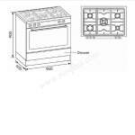 EVE เตาแก๊สพร้อมเตาอบตั้งพื้น