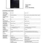 EVE เตาอบไฟฟ้า เตาอบแบบฝัง