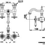 คลิกเลย COTTO ก๊อกผสมลงอ่างอาบน้ำ รุ่น GLAMIS