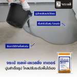 คลิกเลย จระเข้ เซลฟ์-เลเวลลิ่ง เกเตอร์ ปูนสำเร็จรูป มอร์ต้าปรับระดับด้วยตัวเองชนิดพร้อมใช้ ขนาด 25 กิโลกรัม