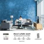 คลิกเลย สีจระเข้ เมทัลลิค ลอฟท์ สีตกแต่งสร้างลายลอฟท์ประกายเมทัลลิค ขนาด 4 ลิตร