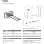 A-3661-900 ปากก๊อกสำหรับลงอ่างอาบน้ำ รุ่น Acacia SupaSleek