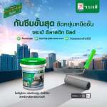 คลิกเลย จระเข้ อิลาสติก ชิลด์ โพลียูรีเทนกันซึม (PU) ชนิดยืดหยุ่น สําหรับดาดฟ้าและหลังคา ขนาด 4 กิโลกรัม