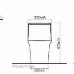 คลิกเลย COTTO สุขภัณฑ์ชิ้นเดียว รุ่น COMMON ใช้น้ำ 3/4.8 ลิตร ระบบชำระล้าง Siphon Jet