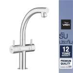 HFVSB-100254 ก๊อกน้ำดื่ม-น้ำใช้ คอสวิง แบบตั้งพื้น รุ่น DUO MINI 0