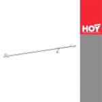 HWHOY-H500BS ราวแขวนอเนกประสงค์ พร้อมขอแขวน ยาว 750 มม. 0