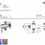 PREMA สต็อปวาล์ว 2 ทาง แบบก้านโยก PM1060(HM)