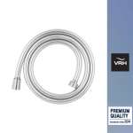 FJVHP-00085S สายฝักบัวซิลเวอร์ ยาว 1.50 เมตร 0