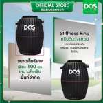 ถังบำบัดน้ำเสีย แบบไร้อากาศ DOS HERO FITT ขนาด 600 ลิตร สีดำ (Black)