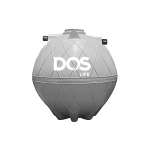ถังบำบัดน้ำเสีย DOS COMPACT ขนาด 4000 ลิตร สี Steel Gray