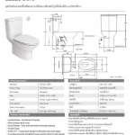2630SCNFTL-WT-0 สุขภัณฑ์แบบสองชิ้น รุ่น Neo Modern ใช้น้ำ 4.8 ลิตร พร้อมระบบฟลัชแบบเซ็นเซอร์