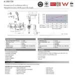 A-1300-700 ก๊อกผสมอ่างอาบน้ำแบบติดขอบอ่าง ชนิด 4 รู พร้อมชุดฝักบัวสายอ่อน 5 ฟังก์ชั่น รุ่น Acacia Evolution
