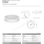 WP-6352-WT อ่างล้างหน้าแบบวางบนเคาน์เตอร์ รุ่น Concept Round