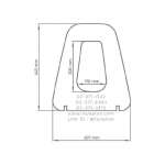 PZ00000-WT ฝารองนั่ง รุ่น Plaza