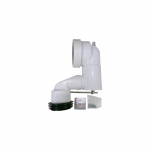 M12576 ชุดข้อต่อน้ำทิ้งพลาสติกสำหรับสุขภัณฑ์ 0