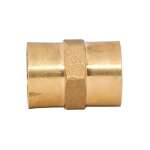 DUSS อุปกรณ์ข้อต่อตรงเกลียวในทองเหลือง 1/2" 0